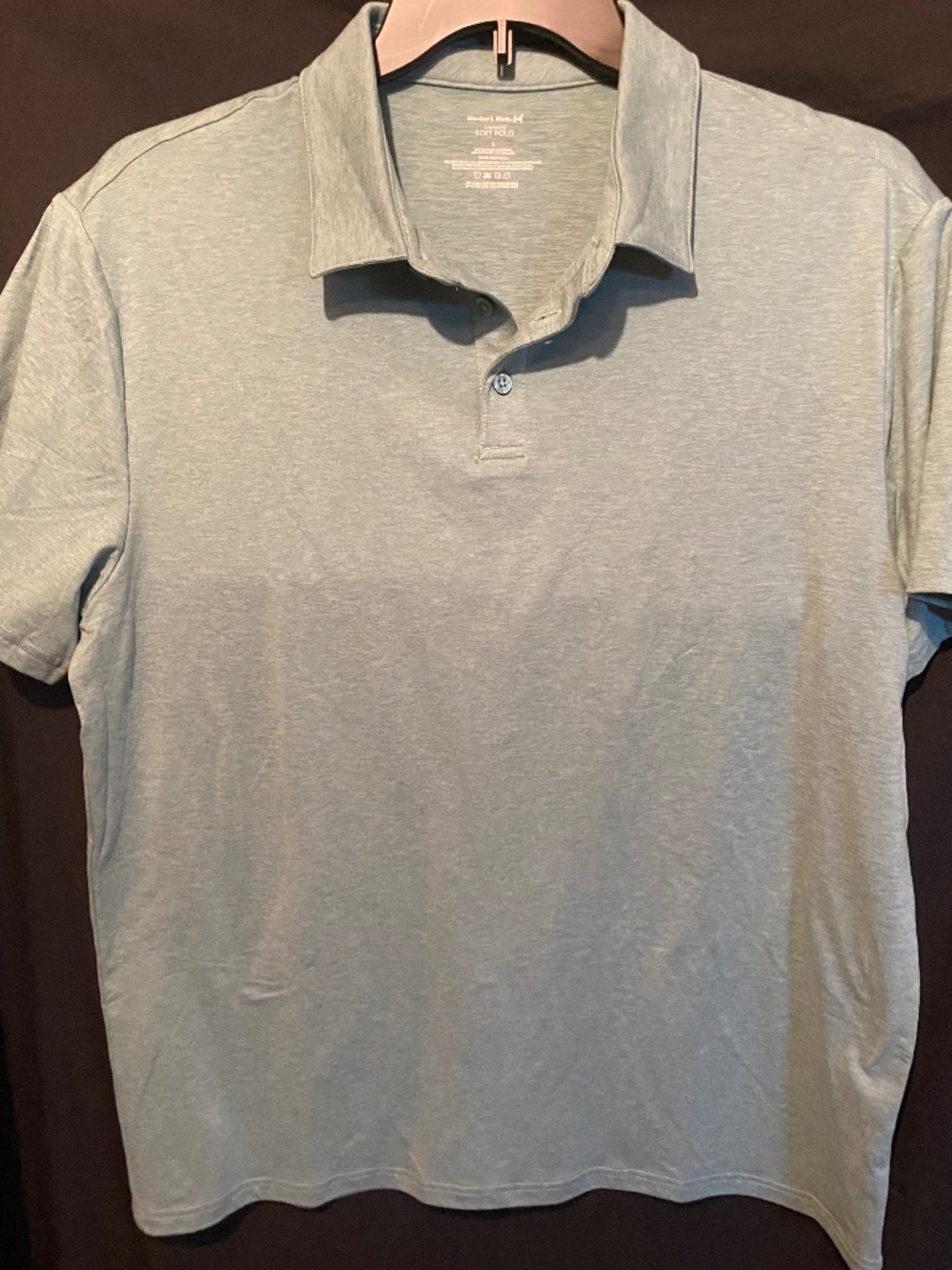 Members Mark Large Soft Polo Shirt